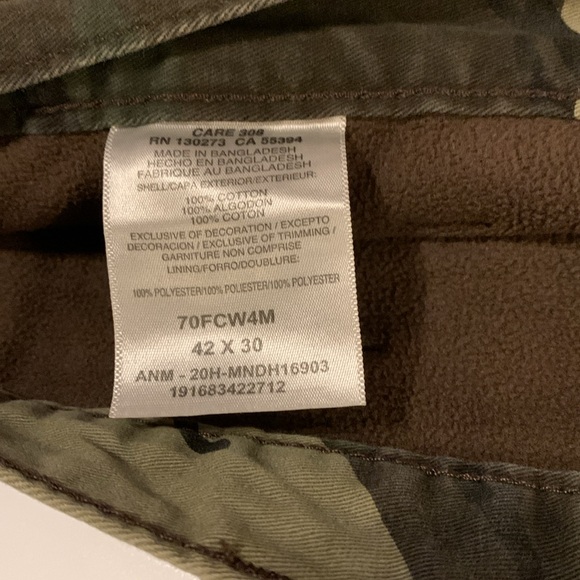 Wrangler Fleece Cargo Pants - Picture 3 of 6